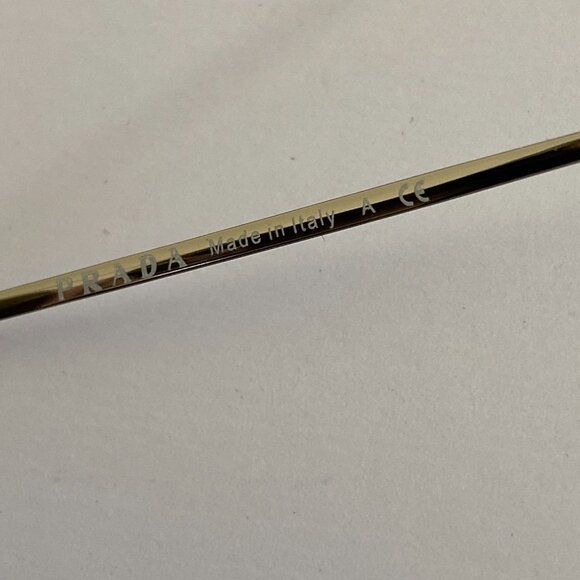 Prada Linea Rossa SPS50P Aviator Sunglasses Silver - Picture 8 of 10